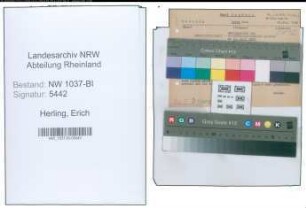 Entnazifizierung Erich Herling , geb. 21.01.1904 ()
