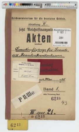 Krankenfürsorge für Beamte