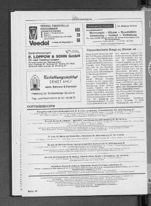 Gottesdienste