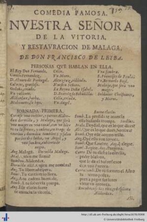 Personas que hablan en ella