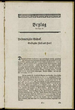 Beylag.
