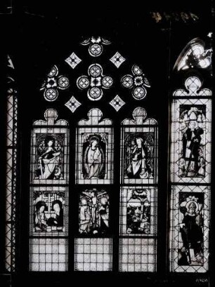 evangelische Stadtkirche; Fenster, Glasmalerei