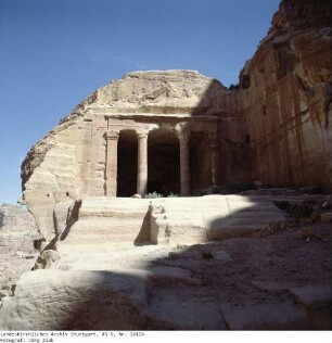Jordanien: Im Eingangsbereich - Petra