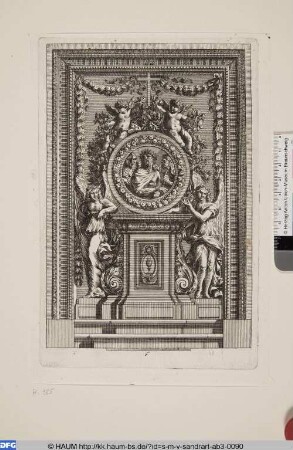 Tabernakel mit Ecce Homo Gemälde