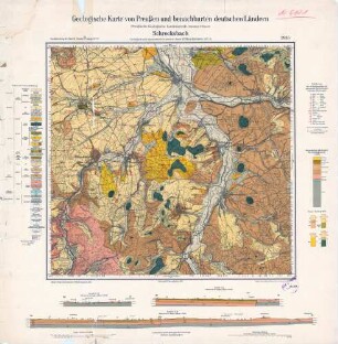 [5121] Schrecksbach, Geologische Karte von Preußen und benachbarten deutschen Ländern