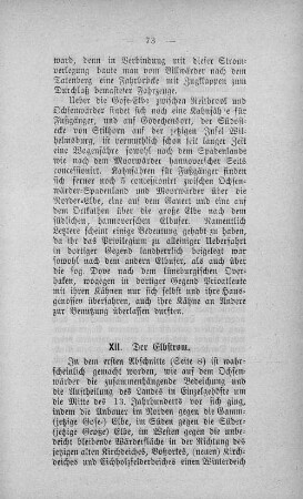 XII. Der Elbstrom.