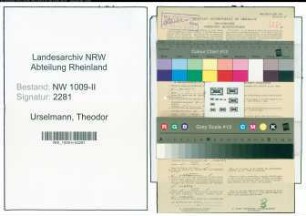 Entnazifizierung Theodor Urselmann , geb. 31.03.1899 (Gaertner)