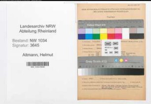 Entnazifizierung Helmut Altmann , geb. 06.12.1907 (Stabsfeldwebel)