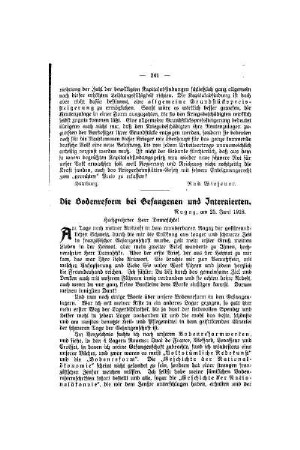 Die Bodenreform bei Gefangenen und Internierten