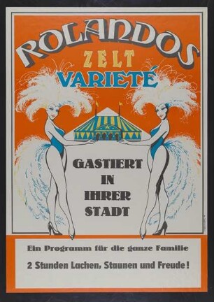 Rolandos Zelt Varieté, ohne Ortsangabe, 1987