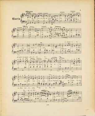 Missa : in honorem St. Walburgae ; für Sopran, Alt, Tenor u. Bass mit Orgelbegl. oder mit Begl. von 2 Violinen, Viola, Cello u. Contrabass, 2 Hörner, (nicht oblig. 2 Clarinetten in C u. 1 Posaune) ; op. 22