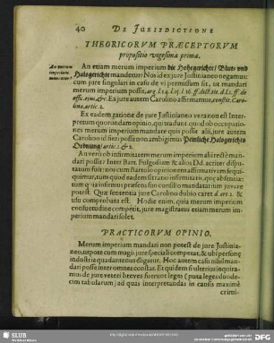 Theoricorum Praeceptorum propostio vigesima prima