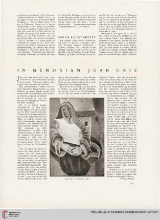 4: In memoriam Juan Gris