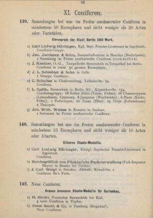 XI. Coniferen