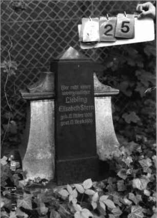 Grabstein 925 [Hahn S. 247 Grab-Nr. 1276]