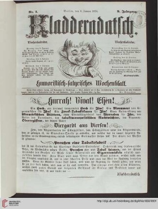 Hefte 1-4, Januar 1856