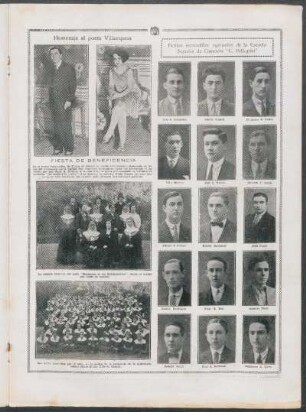 Homenaje al poeta Villaespesa