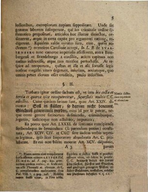 Specimen Ivridicvm Monita Ad Nemesin Carolinam Proponens