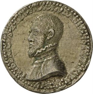 Medaille auf König Friedrich II. von Dänemark und Norwegen und die Schlacht von Axtorna, 1565