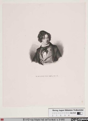 Bildnis Benjamin Disraeli (1876 1. Earl of Beaconsfield)
