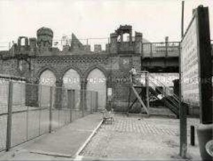 Grenzübergang an der Oberbaumbrücke