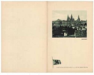 Hauptmahlzeit auf der "Columbus", III. Frühlingsreise 1935 nach Madeira