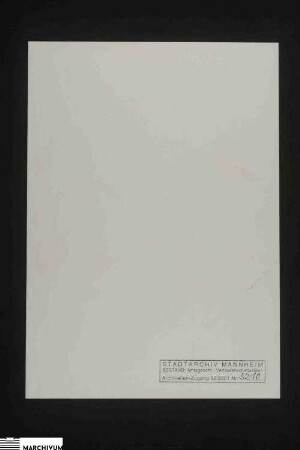 Vermögen des entmündigten Johann Philipp Herold