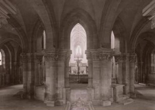 Magdeburg. Magdeburger Dom (1363 geweiht). Blick von der östlichen Kapelle des Chorumganges