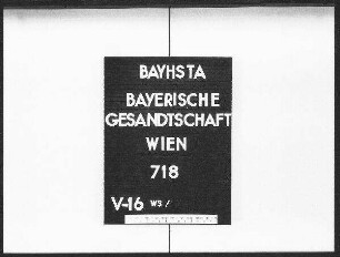 Berichte Ritters an Vieregg
