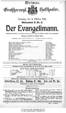 Der Evangelimann