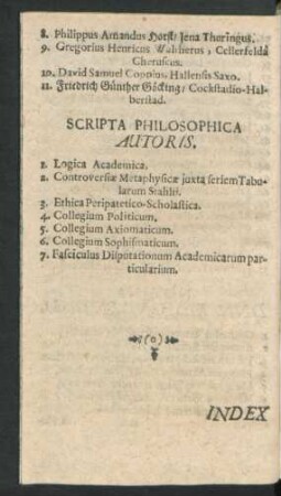 Scripta Philosophica Autoris