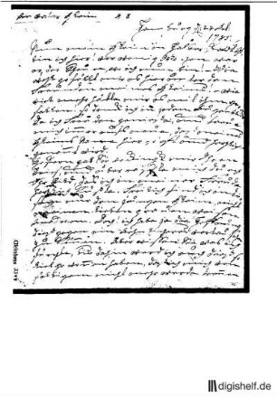 8: Brief von Elise von der Recke an Johann Wilhelm Ludwig Gleim