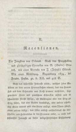 346-370 [Rezension] Görres, Guido, Die Jungfrau von Orleans