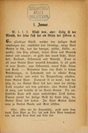 Psalter-Schatzkästlein : Ein tägliches Andachtsbuch aus dem Psalter mit Erklärungen
