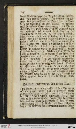 Zehende Unterredung, den 20sten Merz