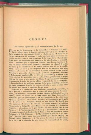 Crónica