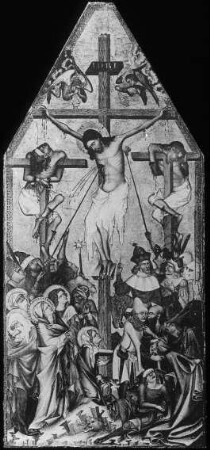 Berlin, Die Kreuzigung Christi (Kaufmannsche Kreuzigung). Staatliche Museen zu Berlin - Preußischer Kulturbesitz, Gemäldegalerie, Nr.: 1833, böhmisch