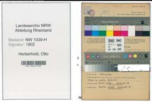 Entnazifizierung Otto Herberhold , geb. 17.02.1921 ()