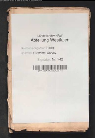 Streitigkeiten zwischen dem Jagdjunker von Mansberg zu Lütmarsen und der Gemeinde Lüttmarsen wegen der Holzrechte