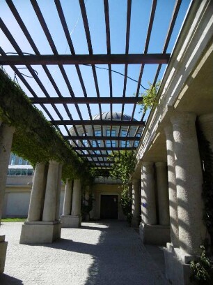 Breslau: Pergola auf der Jahrhundertausstellung