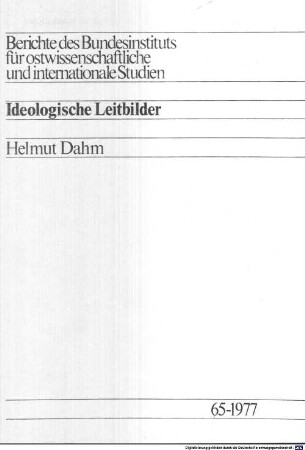 Ideologische Leitbilder