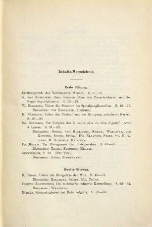 Verhandlungen der Anatomischen Gesellschaft : ... Versammlung. 9, 9. 1895. Zu Basel