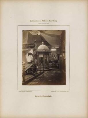 Tafel: Portal 3, Eingangshalle