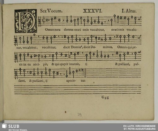 XXXVI. Domus mea