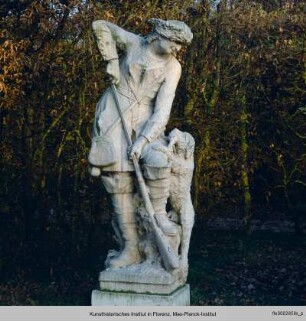 Figur der Commedia dell'Arte: Jäger