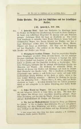 Dritte Periode. Die Zeit der sächsischen und der fränkischen Kaiser