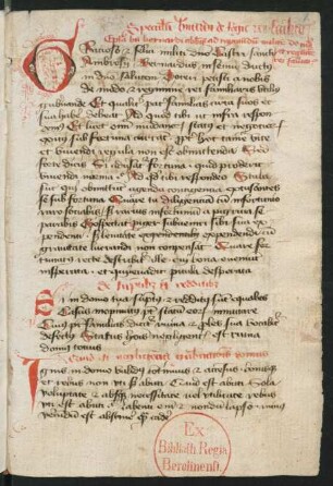 Epistola de cura rei familiaris ad Raimundum