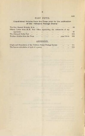 Submission of The Sir Rowland Hill Committee : By Patrick Chalmers