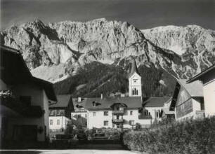 Blick auf Ramsau