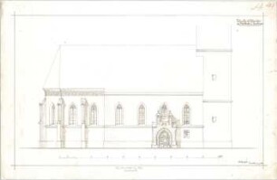 Leimbach, Karl; Emertsham; Filialkirche - Aufriss
